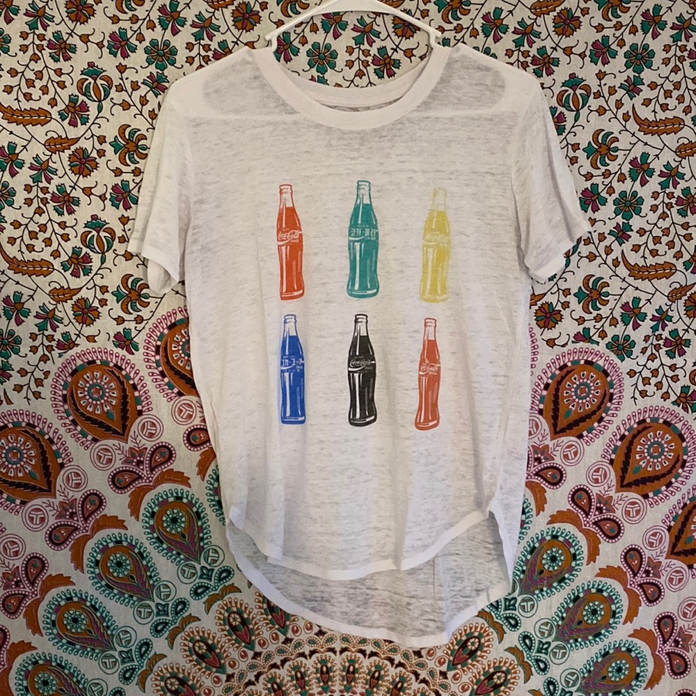 “Coca Cola Company” White, Bottle T-shirt